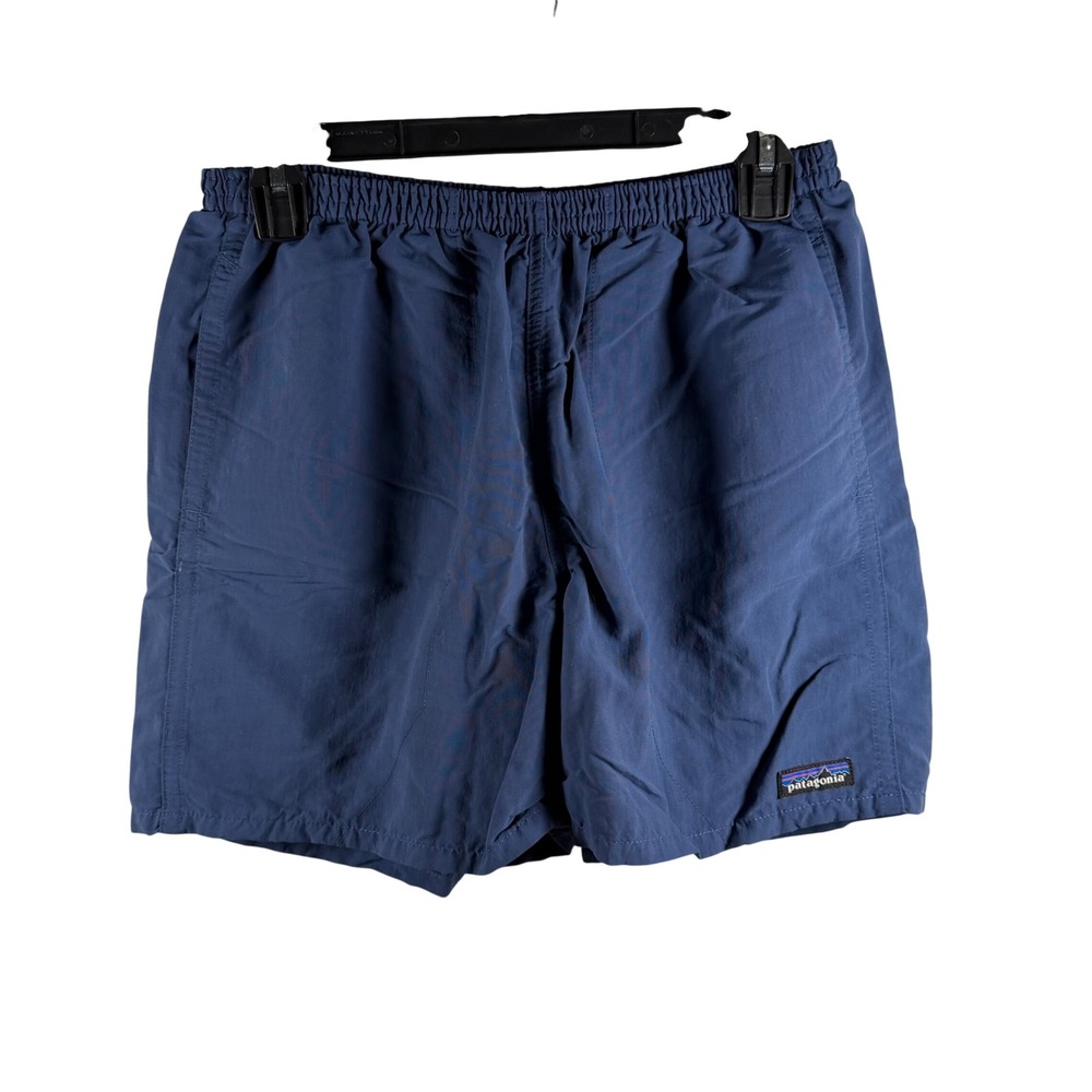 Patagonia Baggies Shorts Mens S Blue 5" Inseam Nylon Athletic Short Swim Trunks